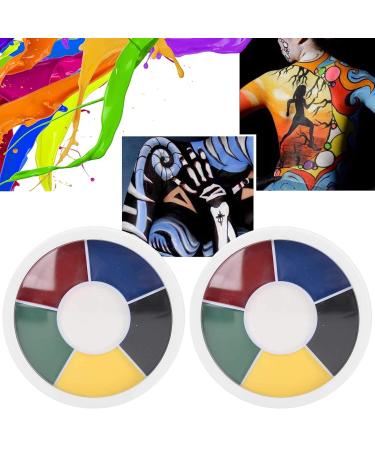 2pcs Color Oil - Special Effect Bruise Paint for Body & Face Makeup | Film Shooting Tool - Buy Online on SooperMarket.com