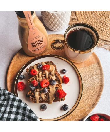 NUTCHUP The First Squeezy Cashew Butter | Delicious Nut Topping | Smooth & Crunchy Pancake Waffle Ice cream Pizza sauce | 435g Bottle (Cashew) - Buy Online on SooperMarket.com