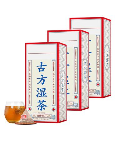 29 Flavors of Ancient Formula Tea Liver Care Tea - Health Tea And Camellia Tea Ancient Wet Tea Dampness Removing Slimming Tea (3 Box)