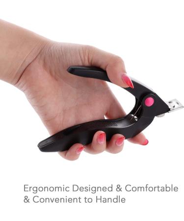 yilin Nail Clippers Professional Uv Gel False Nails Tips Cutter Nail Clippers Cutter Trimmer Stainless Steel Manicure(Black) - Buy Online on SooperMarket.com