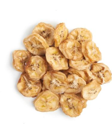 Organic dehydrated Banana coins/chips by - soft and chewy Sri Lankan banana (1kg) - no added sugar sweeteners or additives