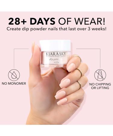 Kiara Sky Long Lasting Nail Dip Powder - Ice For You | Gray Tones | 1 oz | International Shipping Available - Buy Online on SooperMarket.com