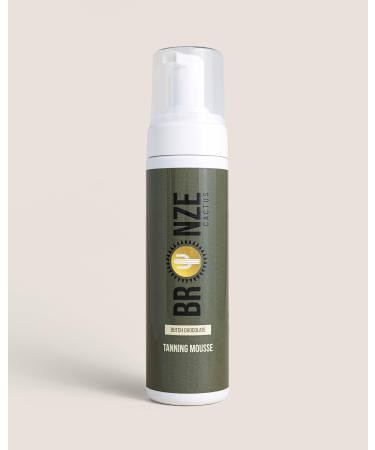 Dutch Chocolate Deluxe Tanning Mousse | Quick-Dry Streak-Free Scent-Free | Deep Dark Natural Tan | 100% Natural Derived Ingredients