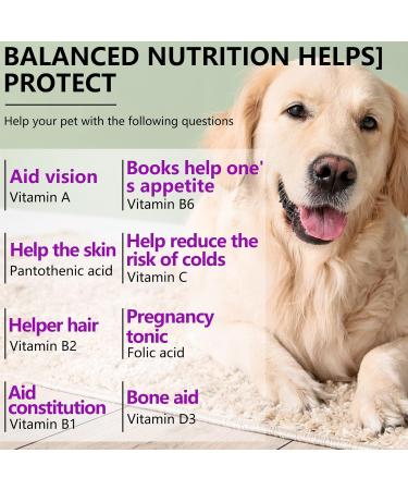 Dog Multivitamin Chewable Supplements 15 in 1. Hip Joint Skin Coat Skin Health Gut Health and Heart Health. Digestion & Immune System for All Ages All Breeds Dogs x150 Chews. Duck Flavor. - Buy Online on SooperMarket.com