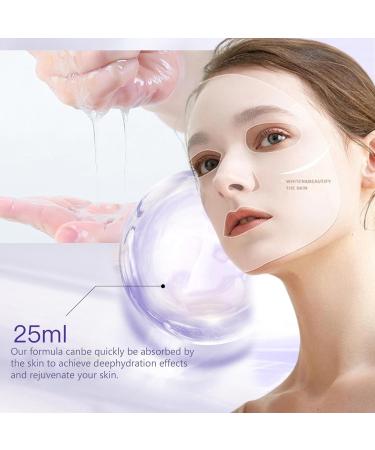 Niacinamide Sheet Mask Niacinamide & Hyaluronic Acid Face Mask Set Hydrating Face Mask Evens Skin Tone Face Masks Skincare Face Masks Beauty For Dehydrated Dull and Tired Skin 5PC - Buy Online on SooperMarket.com