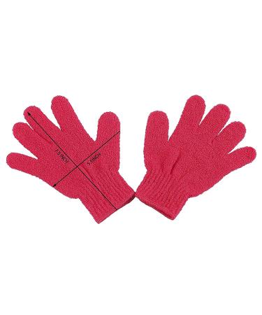 8 Pairs Double Sided Exfoliating Gloves for Body Scrubbing and Spa Massage - Buy Online on SooperMarket.com