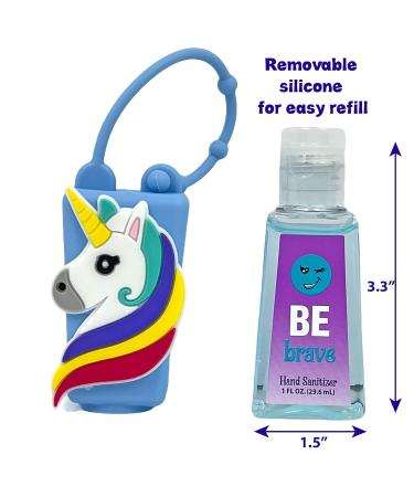 RALME Kids Hand Sanitizer Pack of 3 for Girls with Cupcake & Unicorn Holders - Includes Bottles | Fun and Convenient Hygiene Solution - Buy Online on SooperMarket.com