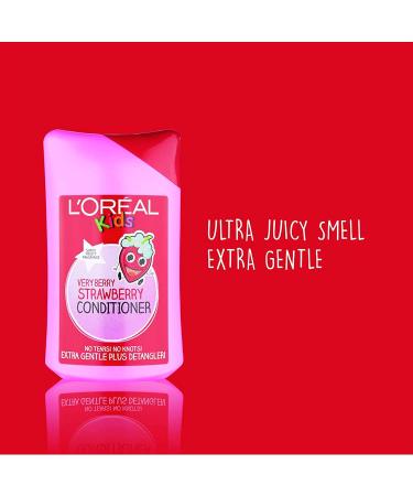 L'Oreal Kids Conditioner So Strawberry Fresh - Nourishing Hair Care for Kids | 1 Pack - Buy Online on SooperMarket.com