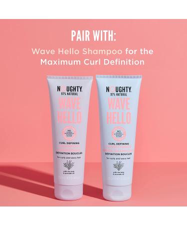 Noughty Wave Hello Curl Defining Conditioner 8.4 fl oz - Best for Curly Hair - Buy Online on SooperMarket.com