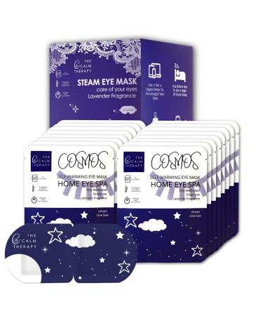 LEYE 16 Packs Steam Eye Mask Disposable Heated Eye Mask For Dry Eyes Dark Circles And Puffiness Migraine Relief Eye Stye Removal (Lavender)