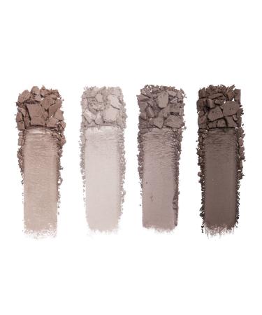 10 Colors Waterproof Matte Eyeshadow Palette | Long-Lasting High Pigment Formula | Ultra-Blendable Nude Shades | Includes 2 Brushes | Cement Color - Buy Online on SooperMarket.com