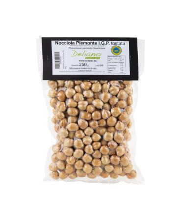 Deliano roasted hazelnuts igp nuts whole shelled tonda gentile natural 250 g chocolate 250 g (1 pack)