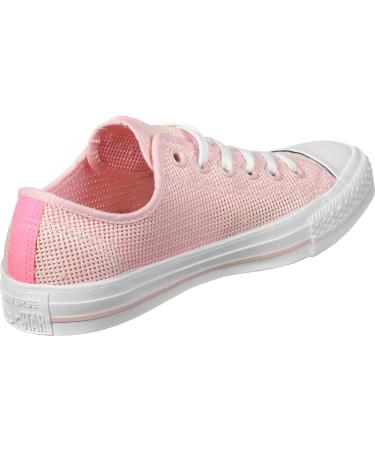 Converse Leather Chucks CT AS OX 151251C Black 36.5 EU Pink Vapor Pink Pink Glow White Vapor Pink Pink Glow White