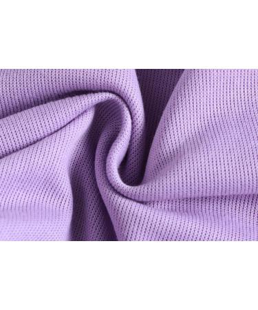 Bonny Billy Girls Cotton Knitted Cardigan Bolero Shrug - Purple (8-9 Years) - Buy Online on SooperMarket.com