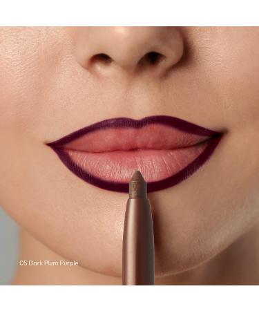 KISS New York Luxury Intense Lip Liner Set | Long-Lasting & Creamy Formula | Retractable & Easy to Use | Dark Plum Purple | 3PCS - Buy Online on SooperMarket.com