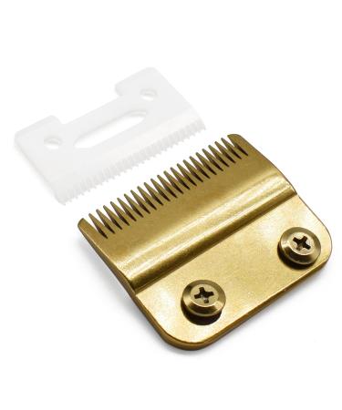 Professional Adjustable Hair Clipper Replacement Blades Set #2161 Compatible with Wahl 5 Star Series Senior Cordless Magic Hair Clippers 8148 (White)