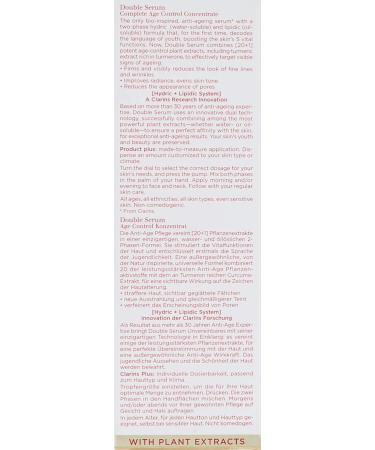 Clarins DOUBLE SERUM 30 ML 30 ml (Pack of 1) - Buy Online on SooperMarket.com