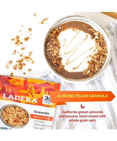 Ladera Granola | Almond Pecan Granola | Low Sugar | Gluten Free & Vegan | Granola Breakfast | Healthy Snack | 11 oz Almond Pecan 11 Ounce (Pack of 1) - Buy Online on SooperMarket.com