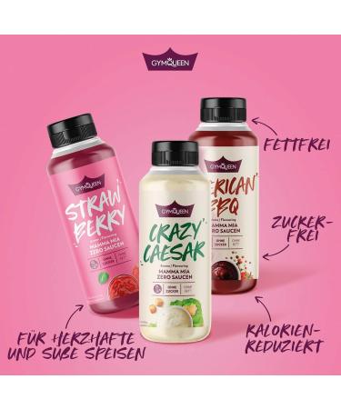 Buy Gymqueen Mamma Mia Zero Sauce Reduced Calorie Fat-Free No Added Sugar - Sweet Thai Chilli (265 ml) - Perfect for Dishes & Salads - Vegetarian Friendly - Buy Online on SooperMarket.com