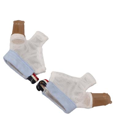 Anti Finger Sucking Anti Finger Sucking Gloves Breathable Daily for Baby (Blue)
