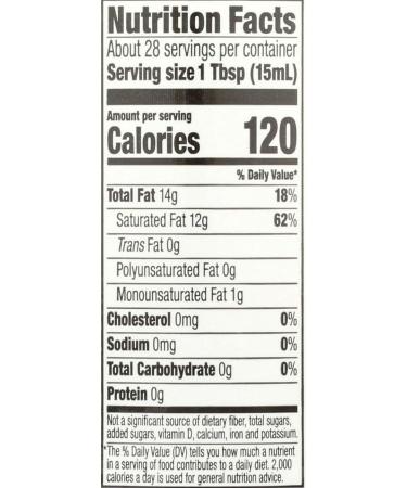 Spectrum Diversified Naturals Refined Coconut Oil 14 Ounce - Buy Online on SooperMarket.com