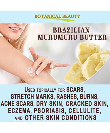 Organic Murumuru Butter - 100% Pure Natural Moisturizer for Skin Hair & Lips | Vegan Unrefined RAW - 8.46 oz - Buy Online on SooperMarket.com
