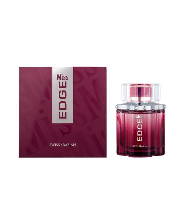 Swiss Arabian Miss EDGE - Luxury Products From Dubai - Long Lasting Addictive Personal EDP Spray Fragrance - Seductive Signature Aroma - 3.4 Oz - Buy Online on SooperMarket.com