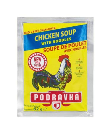 Podravka Chicken Flavored Noodle Soup - 6 Pack (2.2 oz Each) - Buy Online on SooperMarket.com