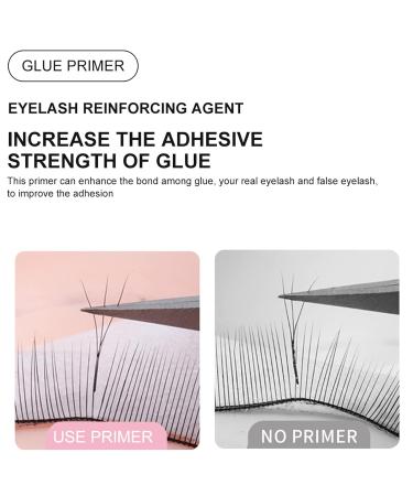 Lash Primer 10ML for Eyelash Extensions | Pre-Treatment for Semi Permanent Lashes | Removes Proteins & Oils | Increases Glue Bonding Retention | Includes Dropper - Buy Online on SooperMarket.com