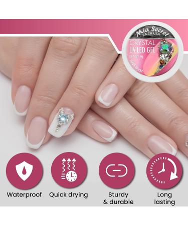 Mia Secret 7g LED/UV Gel Secure Diamonds Crystals - GUMMY JELLY Finish - Buy Online on SooperMarket.com