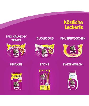 Whiskas Cat Milk for Cats from 6 weeks - Delicious Snack for a Happy Cat - Lactose-free and Easily Digestible - Different Sizes Milk 3 l (Pack of 1) - Buy Online on SooperMarket.com