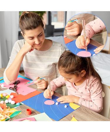Craft Vinyl Weeding Tools Set - 2pcs Retractable Pin & Glitter Weeding Pens + Felt Squeegees for Adhesive Vinyl - Essential Craft Tool Kit - Buy Online on SooperMarket.com