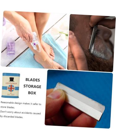 PopetPop Box Klingen Storage Container - Razor Blade Waste Box Removable Dispenser & Sound Bank - International Shipping - Buy Online on SooperMarket.com