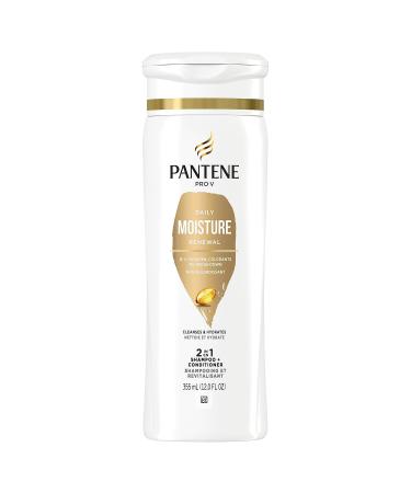 Buy Pantene PRO-V Daily Moisture Renewal 2 in 1 Shampoo + Conditioner - 12 oz | International Shipping Available - Buy Online on SooperMarket.com