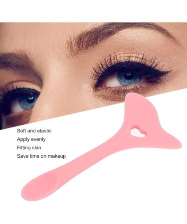 Silicone Eyeliner Winged Aid Tool Reusable Eyeliner Stencils Aid Tool Multifunctional Eyeliner Stencil Drawing Aid Tool for Makeup(Pink) - Buy Online on SooperMarket.com