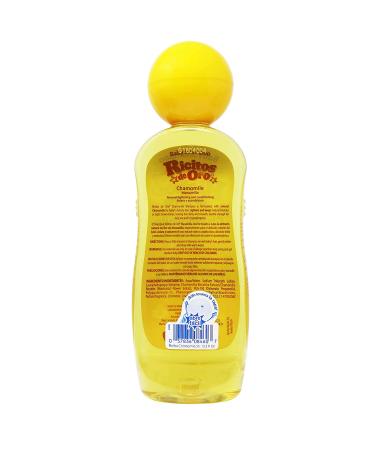 Ricitos de Oro Baby Shampoo 13.5 FL Oz 2-Pack with Chamomile Extract - Paraben-Free, Hypoallergenic for Conditioning and Lightening - Amber Scented - Buy Online on SooperMarket.com