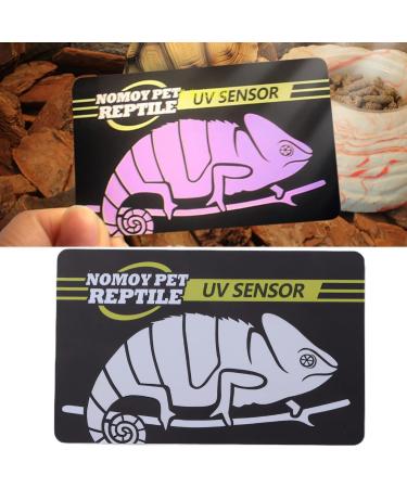 Pssopp 5pcs UV Rapid Test Cards - UVB Sensor for Reptile Heating Lamps | Photochromic UVB Card Display - Worldwide Shipping - Buy Online on SooperMarket.com
