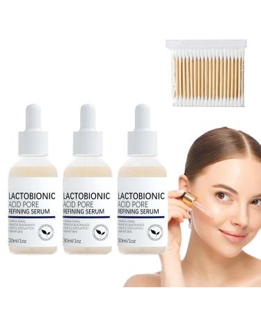 Lactobionic Acid Pore Refining Serum Lactobionic Acid Pore Refining Serum Always Young Eelhoe Lactobionic Acid Serum for Women (3pcs)