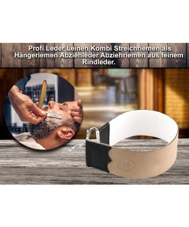 Strop Professional Leather Strop | 2-Sided Leather & Linen Razor Strop for Precision Shaving | International Shipping Available - Buy Online on SooperMarket.com