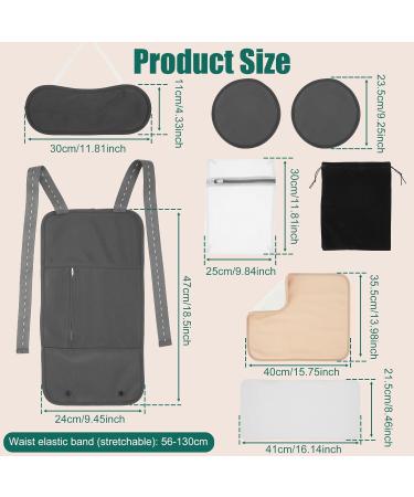 7 Pack Castor Oil Wrap Pack for Neck Waist Chest Castor Oil Liver Wrap Pack Kit Reusable Castor Oil Compress Wrap Pad Castor Oil Wrap Organic Cotton Flannel for Liver Detox Inflammation (Style 1) - Buy Online on SooperMarket.com