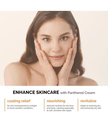 Panthenol Cream - Nourishing Skincare for Sun-Exposed & Sensitive Skin | 30g Moisturizer for Dry Skin Relief - Buy Online on SooperMarket.com