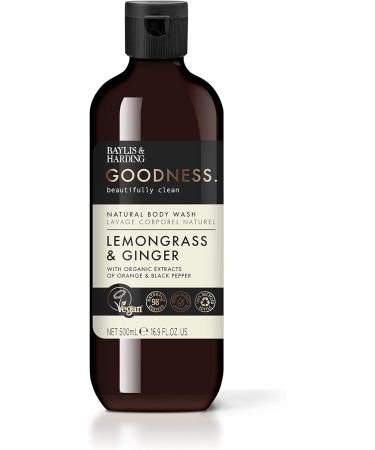 Baylis & Harding Goodness Body Wash Bundle - 6 x 500ml Vegan Friendly Body Wash (Lemongrass & Ginger, Oud Cedar & Amber) - Buy Online on SooperMarket.com