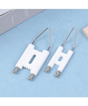 Rudfuz Universal H-Type Ignition Electrodes for Oil Burners - Ceramic Double Pencil & Siamesian Pins | Reliable Ignition Solutions - Buy Online on SooperMarket.com