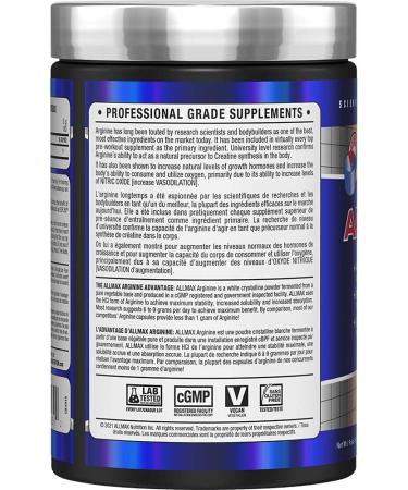 ALLMAX Nutrition Arginine Hcl - Maximum Strength + Absorption - Pharmaceutical Grade 400g 400 g (Pack of 1) - Buy Online on SooperMarket.com