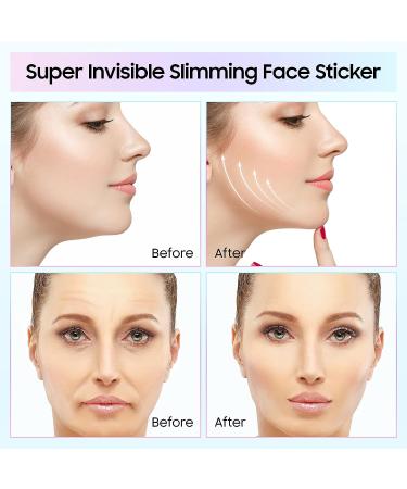 Face Lift Tape - 40 PCS Invisible Facial Lifting Tape for Wrinkles, Double Chin & Sagging Skin - Buy Online on SooperMarket.com