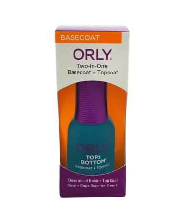 Orly Base Nail Coat, Top 2 Bottom, 0.6 Ounce