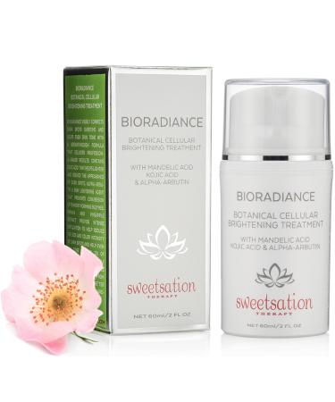 BioRadiance Botanical Cellular Brightening Treatment with Mandelic acid Kojic acid & Alpha-Arbutin 60 ml