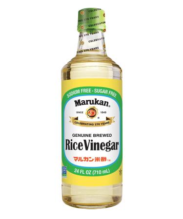 Marukan Genuine Brewed Rice Vinegar, 24 oz