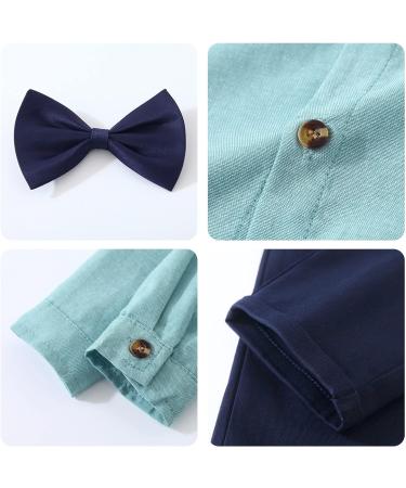 Volunboy Baby Boys Gentleman Suit 4PCS Outfit 18-24 Months - Pure Green - Buy Online on SooperMarket.com