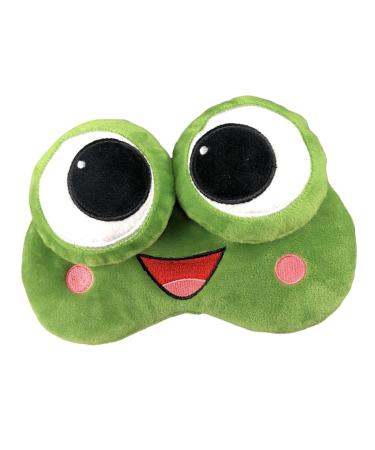 Menolana Eye Mask for Sleeping Funny Animal Eye Shade Night Sleep Masks for Travel Snooze Happy